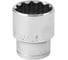 Головка торцевая 12-гранная VATA (3шт/уп) 1/2DR, SW9 41200903 1