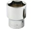 Головка торцевая 6-гранная VATA (3шт/уп) 1/2DR, SW18 40601803 1