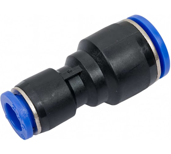 Фитинг прямой переходной пластиковый 12 мм на 8 мм CDC Pneumatics PG 1208N 1