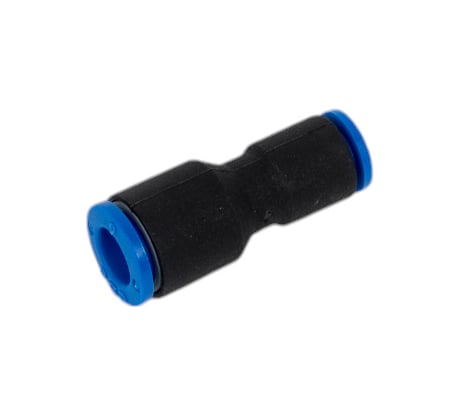 Фитинг прямой переходной пластиковый 6 мм на 4 мм CDC Pneumatics PG 0604N
