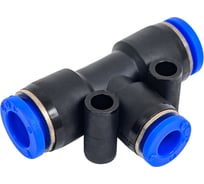 Фитинг Т-образный пластиковый 8 мм на 6 мм CDC Pneumatics PGT 0806N