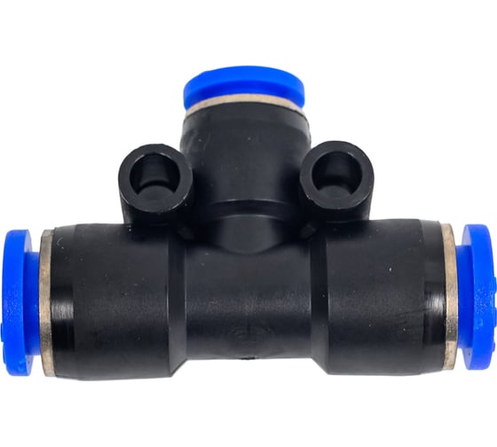 Фитинг Т-образный пластиковый 8 мм на 6 мм CDC Pneumatics PGT 0806N