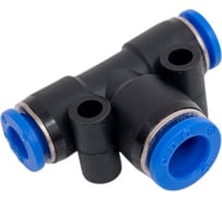 Фитинг Т-образный пластиковый 6 мм на 8 мм CDC Pneumatics PGT 0608N