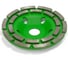Алмазный шлифовальный круг Diamaster АШК 2-рядный GreenLux 125х22.2 мм, спекание/бетон 000.630.0066 3