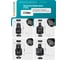 Адаптеры ударные iLOFORCE набор 8 предметов IF-4089MPB(62524) 3