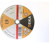 Круг отрезной EKA Metall 230х1.9х22.2 мм, 5 шт 90191555