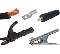 Комплект сварочных проводов КСП-10-3 ОПТИМА КГ1x10 медь 3+3 м в сборе Парма 02.007.00037