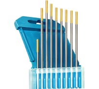 Электроды вольфрамовые ВЛ-15-175 3.0 мм золотистые AC/DC КЕДР 8013844