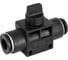 Фитинг с шаровым краном трубки ПВХ (10 шт; 12 мм) Дали-Авто DA-01296 1