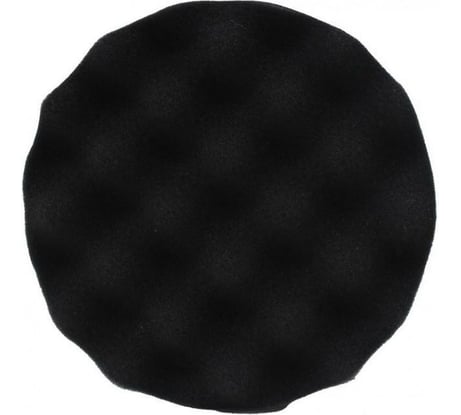 Губка для полировки самоцепляющаяся (180 мм; цвет черный) Forsage 48521 F-PSP180W/B
