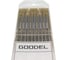 Электроды вольфрамовые GOODEL WL-15 2.4х175 (10 шт) золотые WL1524175 1