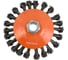 Проволочная насадная щетка (узловая) 125мм M14×2мм KENDO 76001429 1