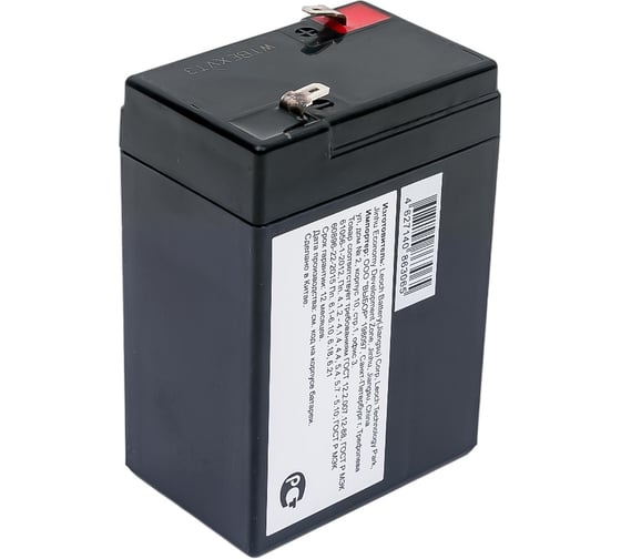 Аккумулятор для ИБП Leoch DJW6-4.5 6В, 4.5 Ач УТ-00001259