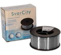 Сварочная проволока алюминиевая SvarCity ER-5356 AlMg5 (Св-АMr5) 1,0мм 0,5кг алюминиевая проволока для сварки ER-5356 AlMg5-1,0/0,5кг
