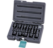 Набор торцевых ударных насадок HEX 1/2" HONITON, 10 предметов H5-IBS40010H В0000000204871