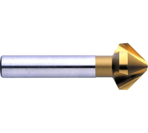 Зенковка Advancetool ц/х 90 20.5мм HSS 4341 (Р6М5) TIN ГОСТ 14953-80 ADT-ЗЦХ205Т904341 1