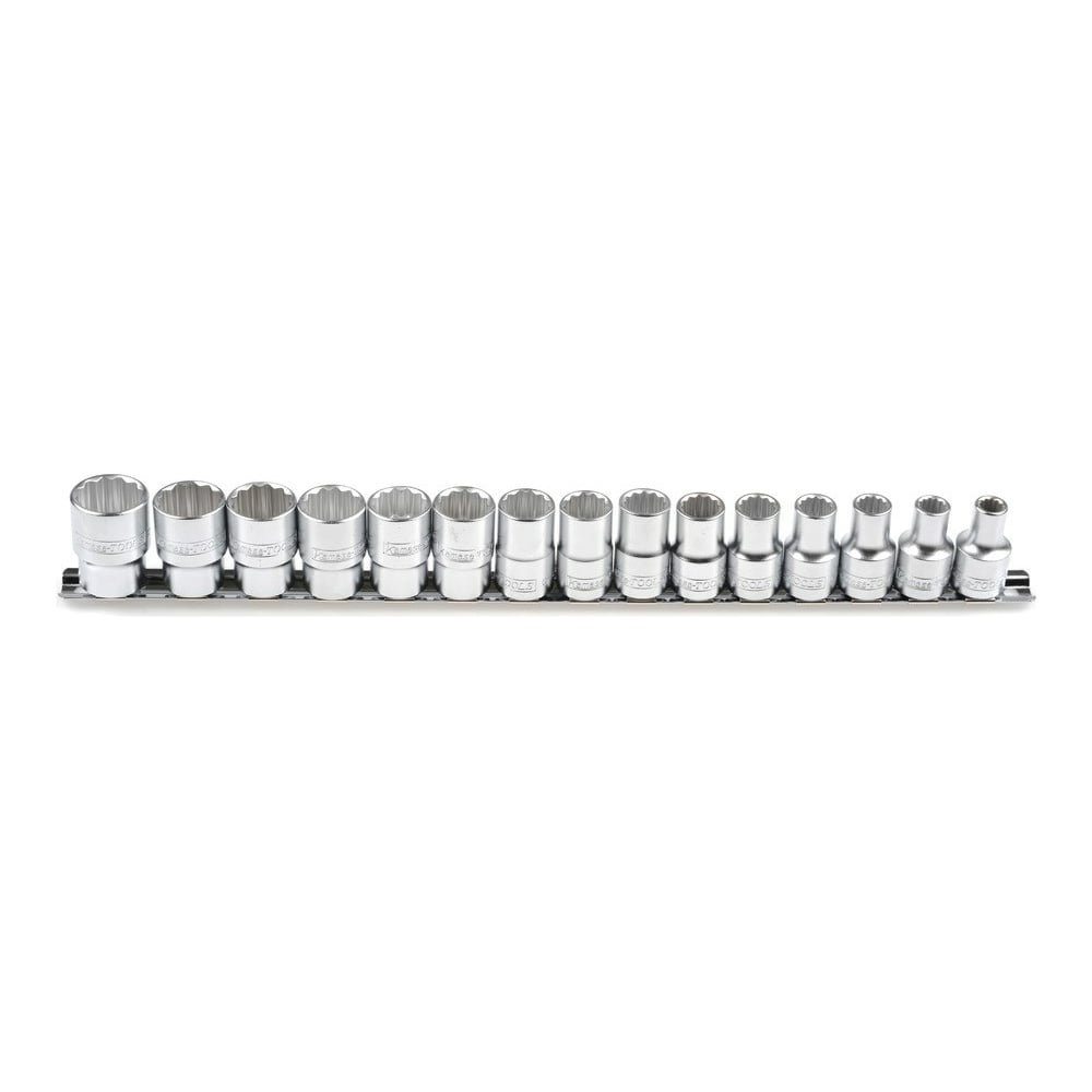 Набор головок дюймовых 12-гранных (14 шт; 1/2") KAMASA TOOLS K 24906 ...