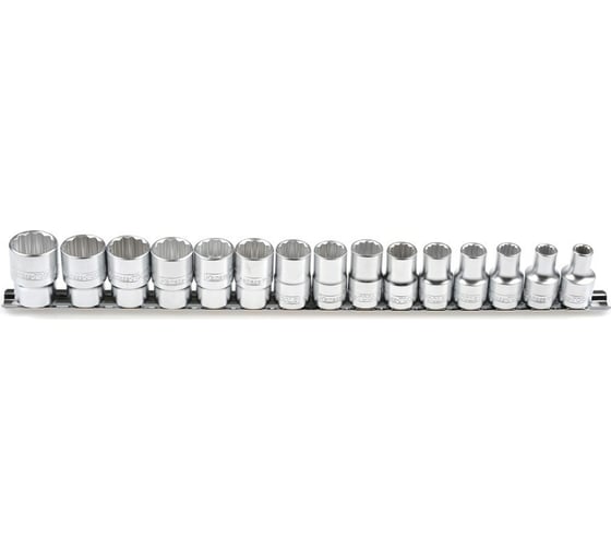Набор головок дюймовых 12-гранных (14 шт; 1/2") KAMASA TOOLS K 24906 1