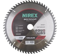 Диск пильный Expert NIREX 300x32/30x60 по дереву NSB4031