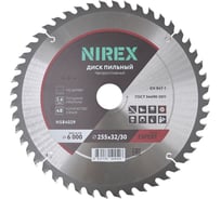 Диск пильный Expert NIREX 255x32/30x48 по дереву NSB4029