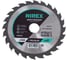 Диск пильный Profi NIREX 190x30/20x24 по дереву с гвоздями NSB3012 2