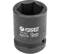 Головка ударная 6-гранная (19 мм; 1/2") Forsage  F-44519(6782)
