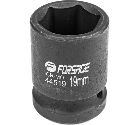 Головка ударная 6-гранная (19 мм; 1/2") Forsage  F-44519(6782) 1