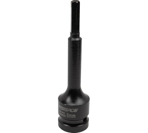 Головка-бита ударная 6-гранная (6 мм; 1/2") Forsage F-2409006(47981) 1