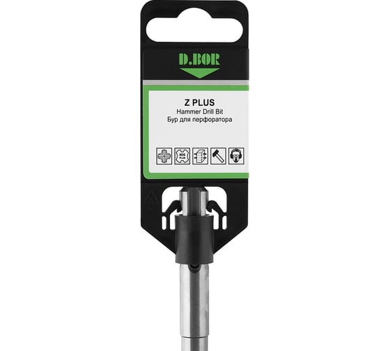 Бур D.BOR SDS-plus Z PLUS 16х250/310, 4-cutting D-4ZPD16L0310