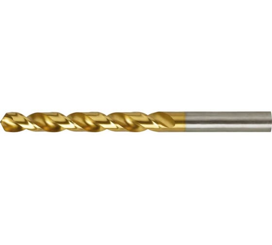 Сверло по металлу ToolPro HSSCo5 TiN DIN338 132 4.0х43х75 тип VA 10 043 240 1
