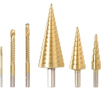 Набор ступенчатых сверл INGCO 6 шт INDUSTRIAL AKSDS2061