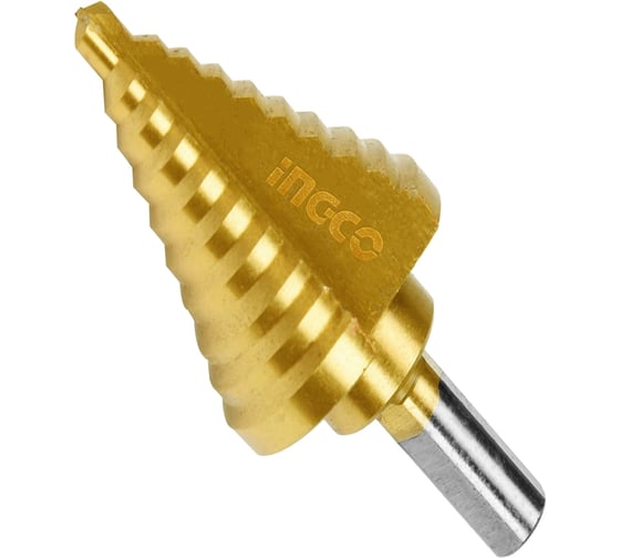 Ступенчатое сверло INGCO 6-35 мм INDUSTRIAL AKSDS63503 1