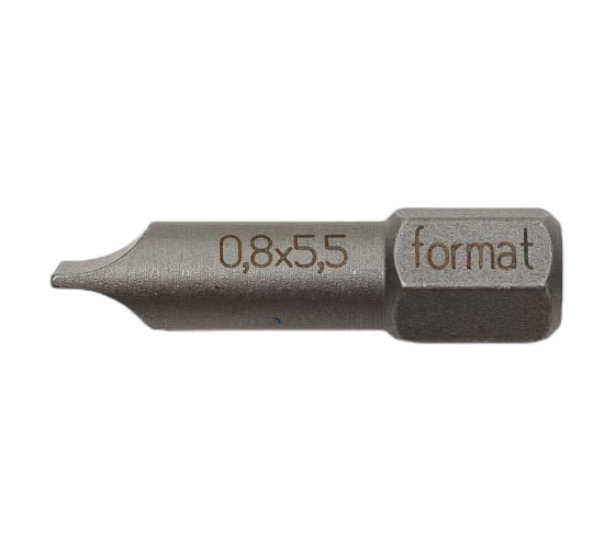 Бита SL5.5x0.8 мм, 25 мм, 1/4 Format 6421 0010
