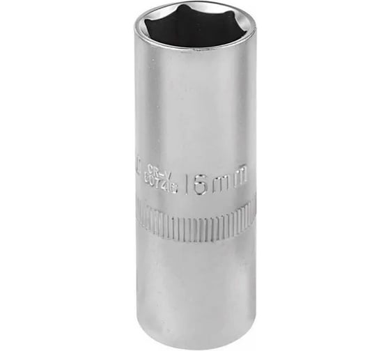 Головка Forsage свечная 16мм,L-65мм 1/2" 6-гр. F-807416(9144)