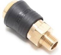 Быстроразъем пневматический с клапаном - наружная резьба 1/2" Forsage 15103 F-SE6-4SM