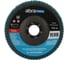 Круг лепестковый торцевой Abraforce Blue 125х22 Zn 40 Conical (10шт) AFBL125ZA04058C 2