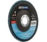 Круг лепестковый торцевой Abraforce Blue 125х22 Zn 80 Conical (10шт) AFBL125ZA08058C 1