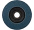 Круг лепестковый торцевой Abraforce Blue 125х22 Zn 24 Flat (10шт) AFBL125ZA02458F 2