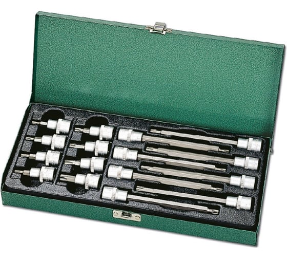 Набор торцевых насадок HONITON 130016TORX TORX 3/8, 16 предметов В0000000190638 1