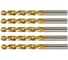 Сверло по металлу ToolPro HSSCo5 TiN DIN338 132 5,0х52х86 10 043 260 3