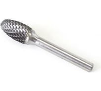 Шарошка сферическая вытянутая по металлу в пластиковом футляре 16 мм Forsage F-617E1625 49056