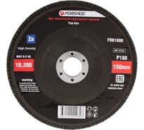 Круг лепестковый торцевой (150х22 мм; Р180) Forsage F-FD6180H 49656
