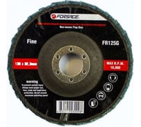 Круг лепестковый зачистной абразивный зеленый Fine (125х22.2 мм) Forsage F-FR125G 49117