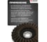 Круг лепестковый зачистной абразивный Forsage 125х22.2мм F-FR125G(49117) 3