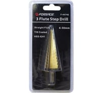 Сверло ступенчатое в блистере (6-30 мм; HSS-TIN) Forsage F-44746 49041