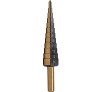 Сверло ступенчатое в блистере HSS424 Forsage F-44738(49820)