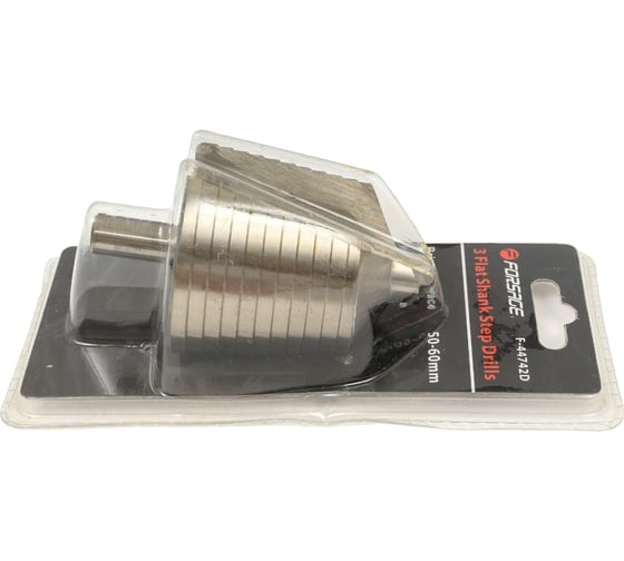 Сверло ступенчатое в блистере (50-60 мм; HSS 4241) Forsage F-44742D 49827