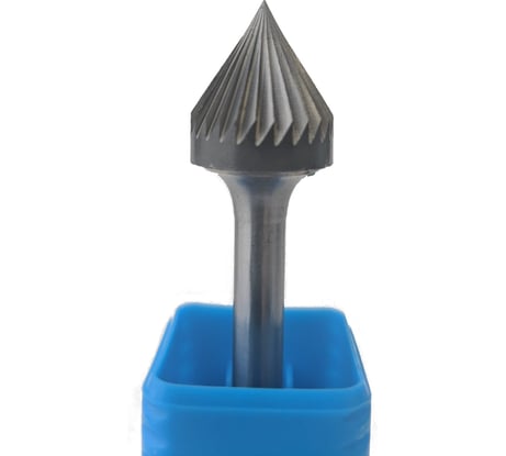 Борфреза цельная коническая с конусностью 60 градусов (3x2.6x3х38 мм; ВК8) ИНСТУЛС 00001337690