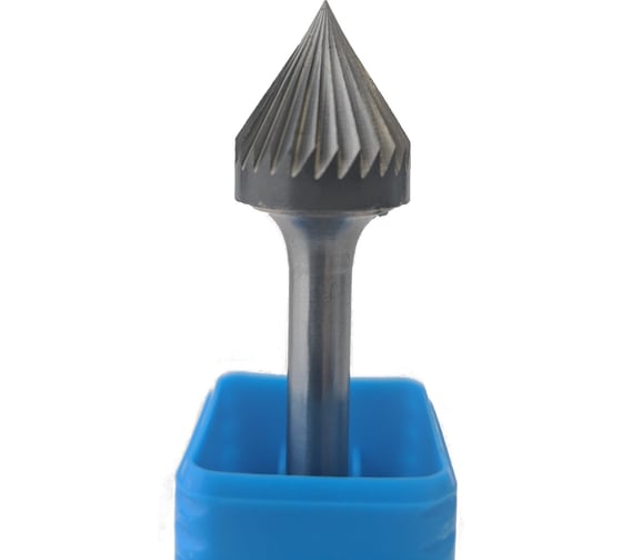 Борфреза коническая с конусностью 60 градусов (10x8.7x6х53 мм; ВК8) ИНСТУЛС 00001337693 1