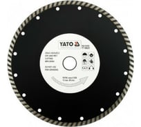 Диск алмазный отрезной универсальный TURBO (230х22.2 мм) YATO YT-6025